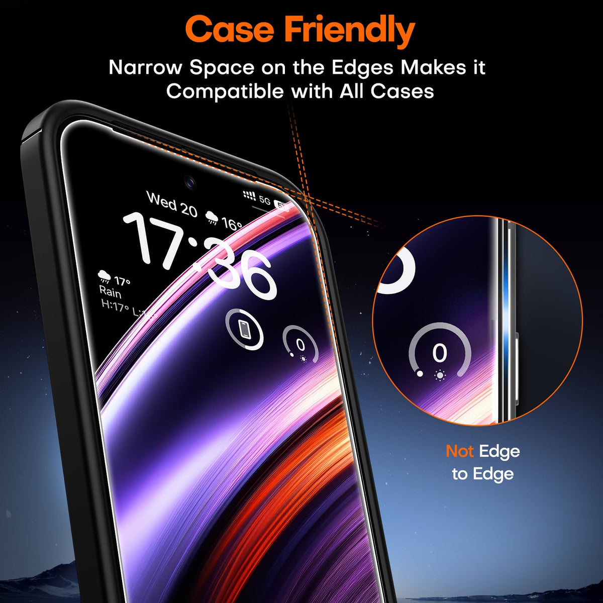TOCOL for Pixel 9 Pro Screen Protector
