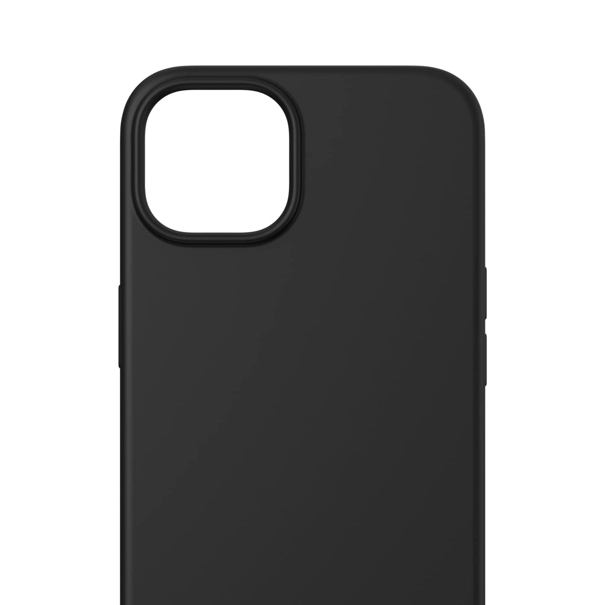 TOCOL Silicone Case for iPhone 15, Shockproof, Non-Slip, Anti-Fingerprint, Scratch-Resistant Mobile Phone Case for iPhone 15, Black