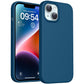 TOCOL for iPhone 14 Case, Slim Silicone Case for 14 6.1 Inch, Precise Fit, Anti-Slip, Drop Protection, Midnight Blue