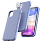 TOCOL for iPhone 11 Case, Slim Silicone Case for iPhone 11 6.1 Inch, Precise Fit, Anti-Slip, Drop Protection, Lavender Gray