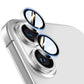 TOCOL Camera Lens Protector for iPhone 16 / iPhone 16 Plus Tempered Glass HD Individual Scratch Resistant Camera Cover Accessories Case Friendly 2 Pack（Clear）