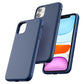 TOCOL 5 in 1 Designed for iPhone 11 Case, with 2 Pack Screen Protector + 2 Pack Camera Lens Protector, Liquid Silicone Slim [Anti-Scratch] [Drop Protection] for iPhone 11 Phone Case, Navy Blue