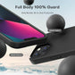 TOCOL for iPhone 13 Case, Slim Silicone Case for iPhone 13 6.1 Inch, Precise Fit, Anti-Slip, Drop Protection, Black-Magsafe