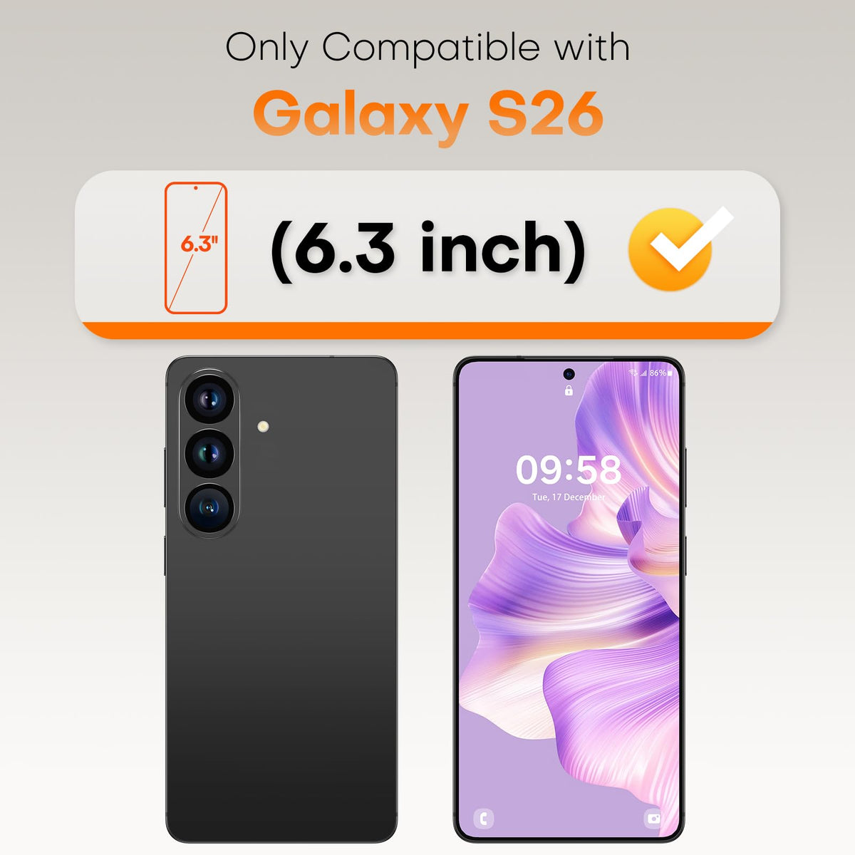TOCOL for Samsung Galaxy S26 Screen Protector