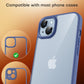 TOCOL Camera Lens Protector for iPhone 14 / iPhone 14 Plus Tempered Glass HD Individual Scratch Resistant Camera Cover Accessories Case Friendly 2 Pack（Light Blue）