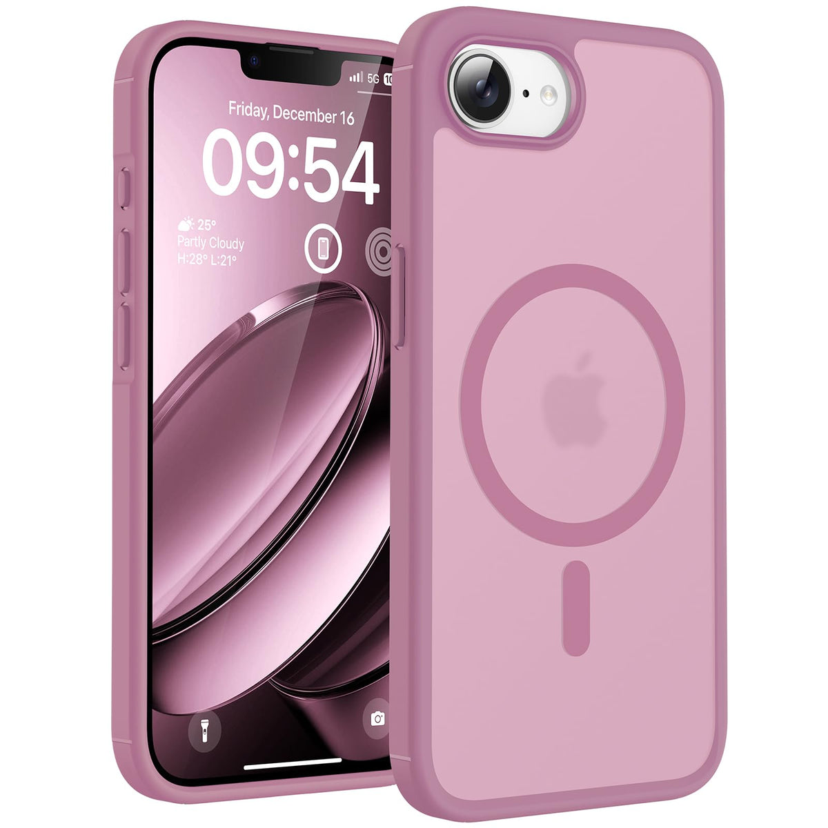 TOCOL for iPhone 17e Case, Compatible with MagSafe, Lilac Purple