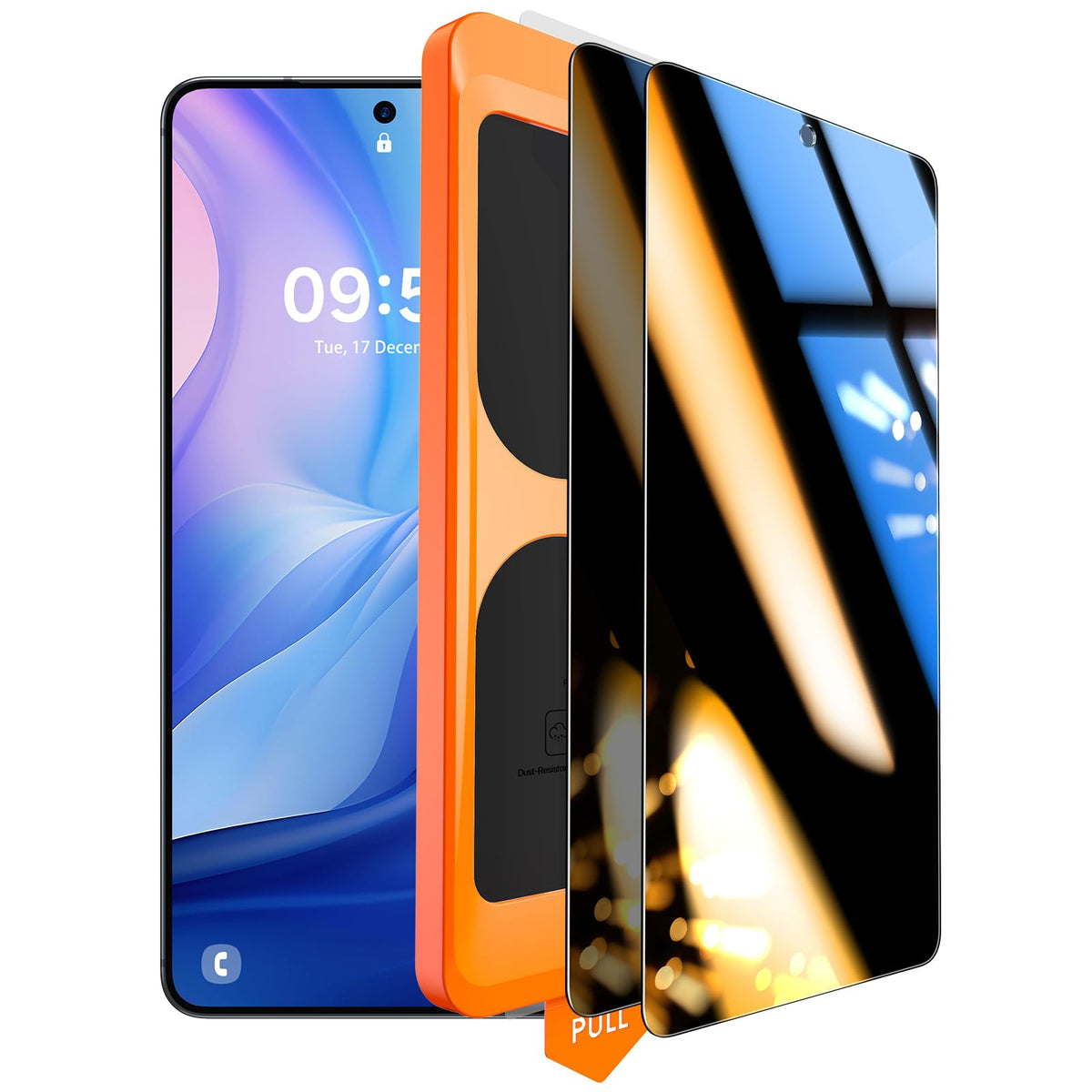 TOCOL for Samsung Galaxy S25 FE Privacy Screen Protector