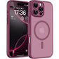 TOCOL for iPhone 16 Pro Case, Compatible with MagSafe, Plum