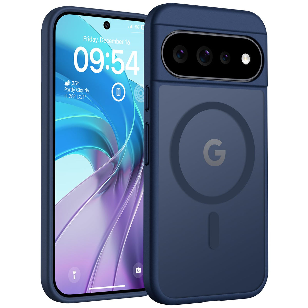 TOCOL for Google Pixel 11 Pro Case, Compatible with MagSafe, Dark Blue