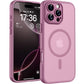 TOCOL for iPhone 16 Pro Case, Compatible with MagSafe, Lilac Purple