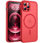 TOCOL for iPhone 12 Pro Max Case, Compatible with MagSafe, Red