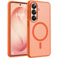 TOCOL for Samsung Galaxy S26 Case, Compatible with MagSafe, Orange