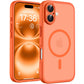 TOCOL for iPhone 16 Case, Compatible with MagSafe, Orange