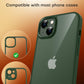 TOCOL Camera Lens Protector for iPhone 13 / iPhone 13 Mini Tempered Glass HD Individual Scratch Resistant Camera Cover Accessories Case Friendly 2 Pack（Alpine Green）