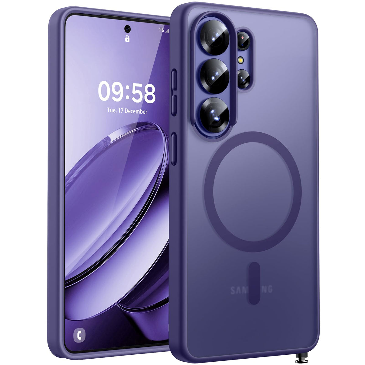 TOCOL for Samsung Galaxy S26 Ultra Case, Fit for MagSafe, Midnight Purple