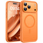 TOCOL for iPhone 17 Pro Max Case, Compatible with MagSafe, Orange