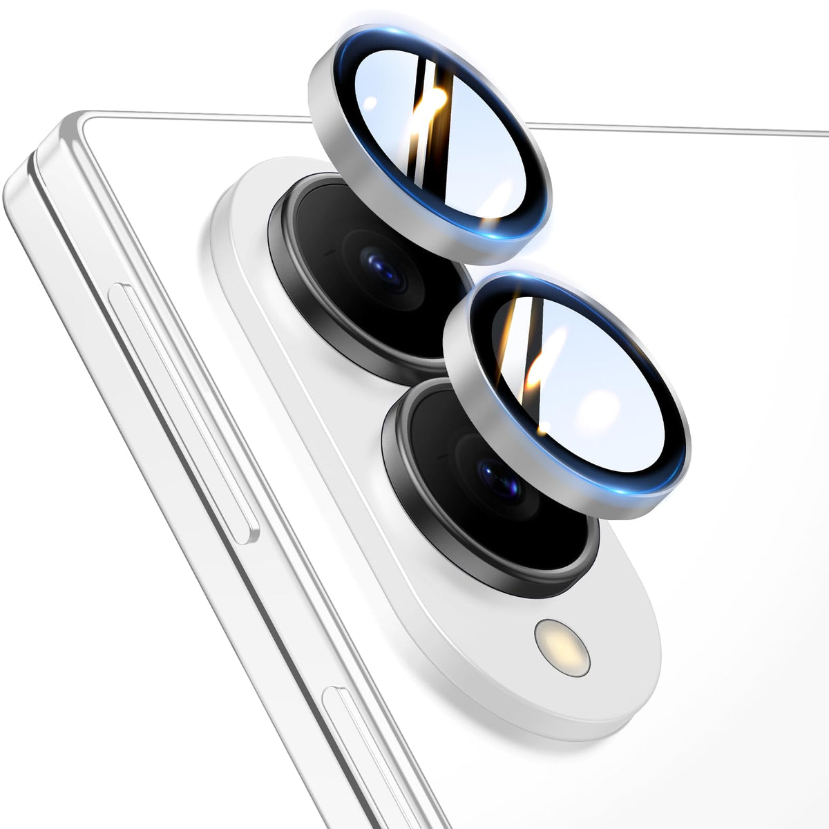 TOCOL 2 Pack for Samsung Galaxy Z Fold 8 Camera Lens Protector