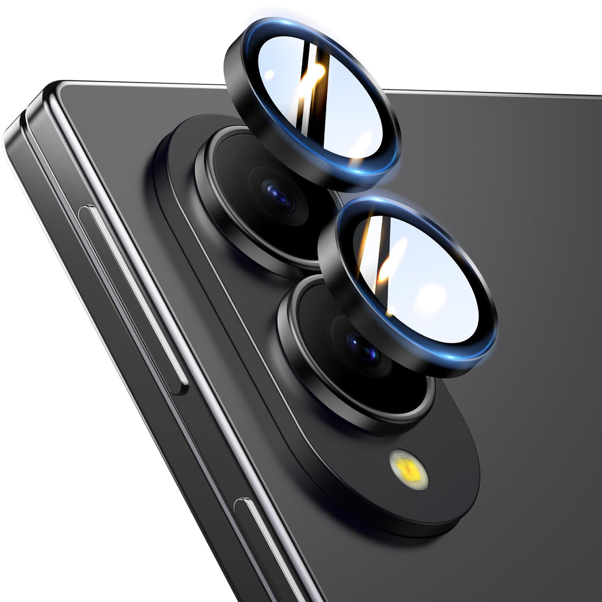 TOCOL 2 Pack for Samsung Galaxy Z Fold 8 Camera Lens Protector