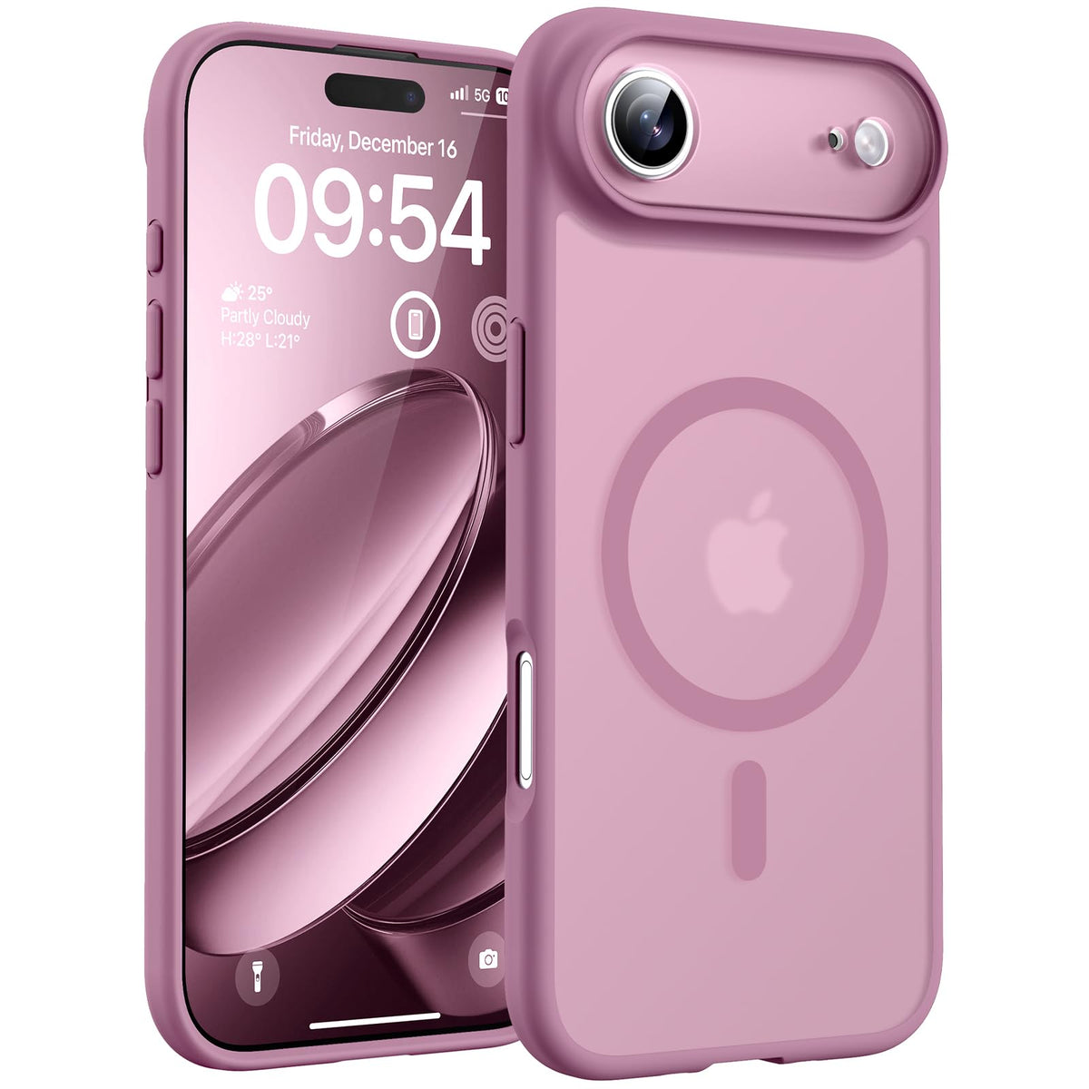 TOCOL for iPhone Air Case, Compatible with MagSafe, Lilac Purple