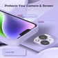 TOCOL for iPhone 14 Case, Slim Silicone Case for 14 6.1 Inch, Precise Fit, Anti-Slip, Drop Protection, Purple