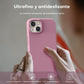 TOCOL 5 in 1 for iPhone 13 Case, with 2 Pack Screen Protector + 2 Pack Camera Lens Protector, Liquid Silicone Phone Case for iPhone 13, Lilac Purple