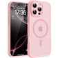 TOCOL for iPhone 16 Pro Case, Compatible with MagSafe, Light Pink