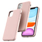 TOCOL 5 in 1 Designed for iPhone 11 Case, with 2 Pack Screen Protector + 2 Pack Camera Lens Protector, Liquid Silicone Slim [Anti-Scratch] [Drop Protection] for iPhone 11 Phone Case, Purple