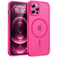 TOCOL for iPhone 12 Pro Max Case, Compatible with MagSafe, Hot Pink