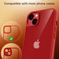 TOCOL Camera Lens Protector for iPhone 13 / iPhone 13 Mini Tempered Glass HD Individual Scratch Resistant Camera Cover Accessories Case Friendly 2 Pack（Red）