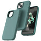 TOCOL for iPhone 14 Case, Slim Silicone Case for 14 6.1 Inch, Precise Fit, Anti-Slip, Drop Protection, Midnight Green