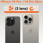 TOCOL for iPhone 14 Pro Max Camera Lens Protector/iPhone 14 Pro Camera Lens Protector Tempered Glass HD Individual Scratch Resistant Cover Accessories Case Friendly 2 Pack（Gray）