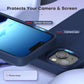 TOCOL for iPhone 14 Case, Slim Silicone Case for 14 6.1 Inch, Precise Fit, Anti-Slip, Drop Protection, Blue