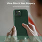 TOCOL 5 in 1 for iPhone 13 Case, with 2 Pack Screen Protector + 2 Pack Camera Lens Protector, Liquid Silicone Phone Case for iPhone 13, Light Brown