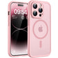 TOCOL for iPhone 14 Pro Case, Compatible with MagSafe, Light Pink