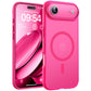 TOCOL for iPhone Air Case, Compatible with MagSafe, Hot Pink