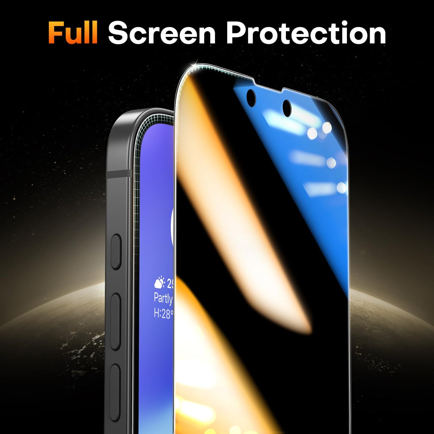 TOCOL for iPhone 17e Privacy Screen Protector