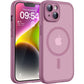 TOCOL for iPhone 14 Case, Compatible with MagSafe, Lilac Purple