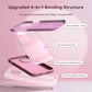 TOCOL 5 in 1 for iPhone 13 Case, with 2 Pack Screen Protector + 2 Pack Camera Lens Protector, Liquid Silicone Phone Case for iPhone 13, Lilac Purple
