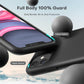 TOCOL for iPhone 11 Case, Slim Silicone Case for iPhone 11 6.1 Inch, Precise Fit, Anti-Slip, Drop Protection, Black