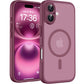 TOCOL for iPhone 16 Case, Compatible with MagSafe, Plum