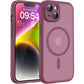 TOCOL for iPhone 14 Case, Compatible with MagSafe, Plum