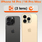 TOCOL for iPhone 14 Pro Max Camera Lens Protector/iPhone 14 Pro Camera Lens Protector Tempered Glass HD Individual Scratch Resistant Cover Accessories Case Friendly 2 Pack（Orange）