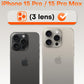 TOCOL for iPhone 15 Pro Max Camera Lens Protector/iPhone 15 Pro Camera Lens Protector Tempered Glass HD Individual Scratch Resistant Cover Accessories Case Friendly 2 Pack（Purple）