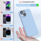 TOCOL for iPhone 14 Case, Slim Silicone Case for 14 6.1 Inch, Precise Fit, Anti-Slip, Drop Protection, Sky Blue