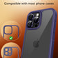 TOCOL for iPhone 15 Pro Max Camera Lens Protector/iPhone 15 Pro Camera Lens Protector Tempered Glass HD Individual Scratch Resistant Cover Accessories Case Friendly 2 Pack（Purple）