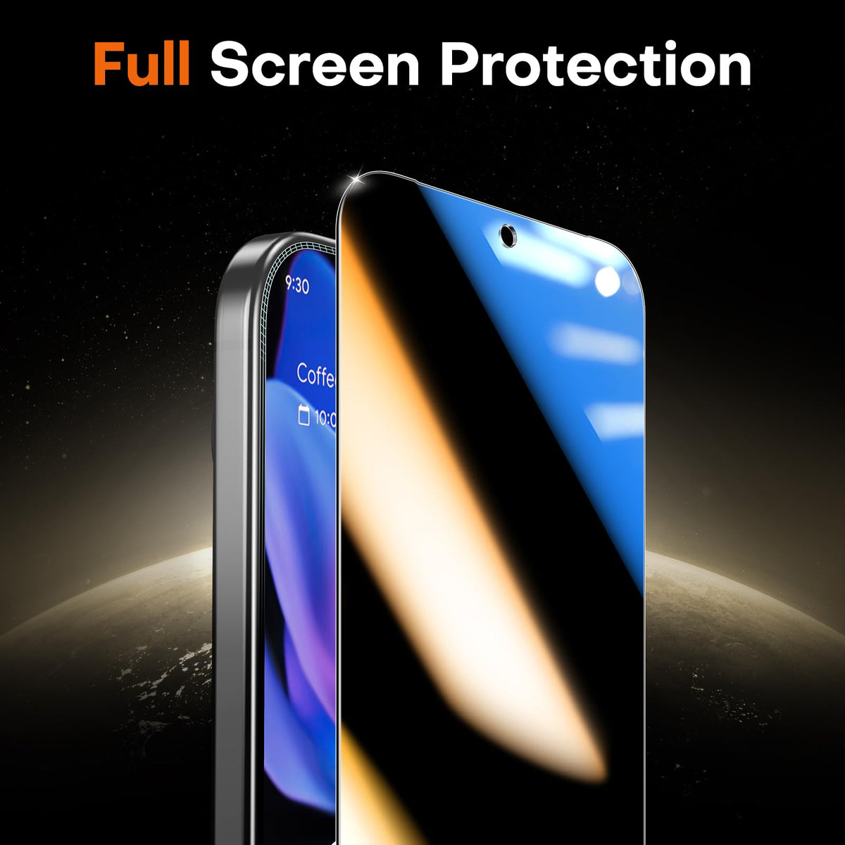 TOCOL for Pixel 9 Pro XL Privacy Screen Protector