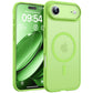 TOCOL For iPhone Air Case for MagSafe, Full Camera Protection, Built-in Magnetic Ring, Shockproof, Scratch-Resistant, Translucent Matte Mobile Phone Case for iPhone 17 Air Case 6.5 Inches, Green