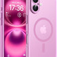 TOCOL Magnetic for iPhone 16 Case 6.1-Inch, Fit for MagSafe, Upgraded [Full Camera Protection], [14FT Military Grade Drop Tested] Shockproof Slim Translucent Matte Back Phone Cover