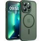 TOCOL for iPhone 13 Pro Max Case, Compatible with MagSafe, Alpine Green