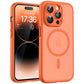 TOCOL for iPhone 14 Pro Case, Compatible with MagSafe, Orange